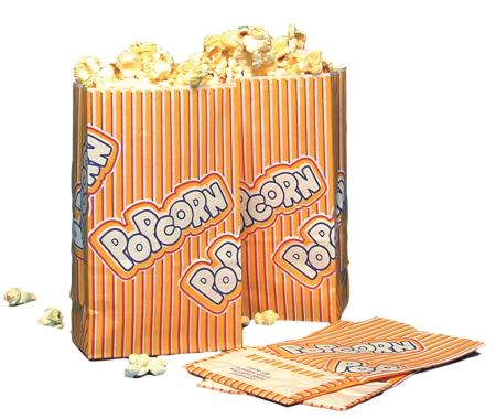 Popcorntüten aus Papier 1 L für ca. 65 gr. Popcorn; 1000 Stck. 1 L für ca. 65 gr. Popcorn; 1000 Stck.
