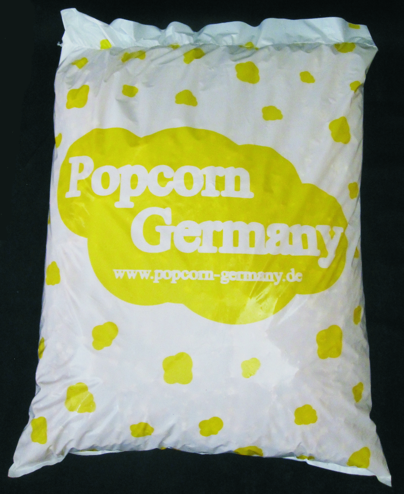 Fertiges Popcorn mit Zimt im 100L Kunststoffsack / Karton 