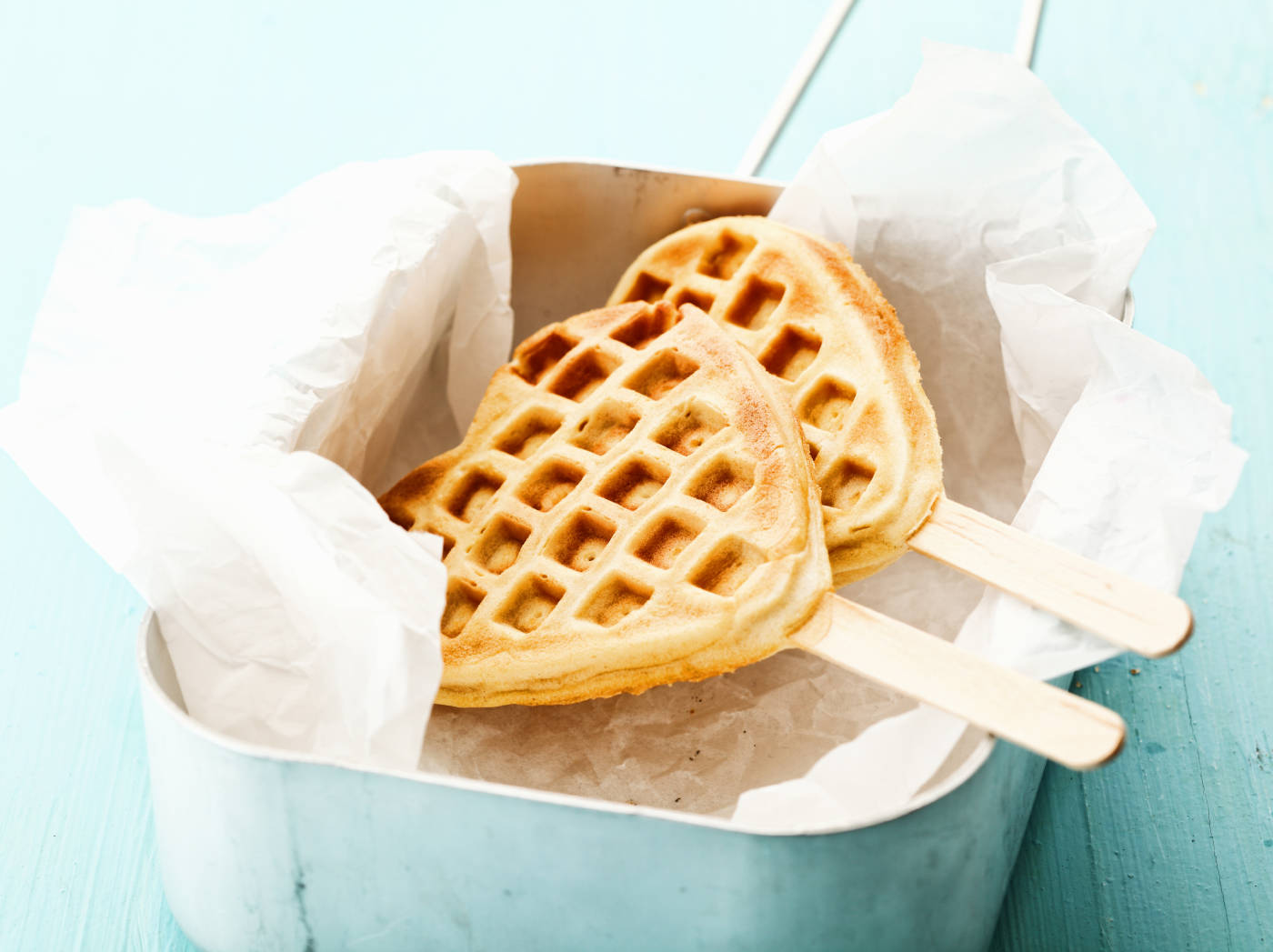 Holzstiele für Waffel am Stiel flach 3mm 